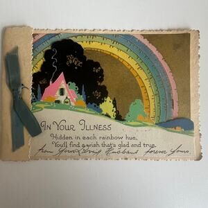 Vintage get well card